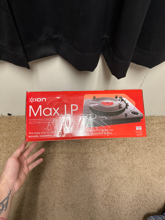 ION AUDIO Vinyl Record Turntable