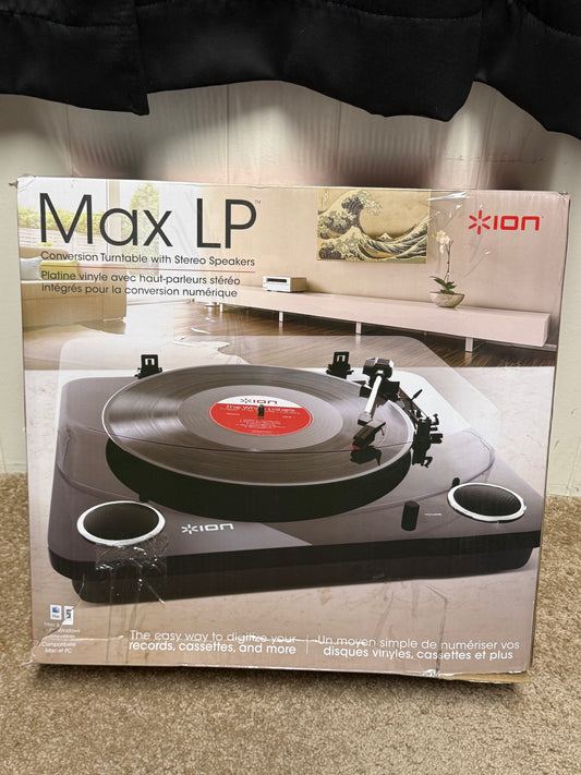 ION AUDIO Vinyl Record Turntable